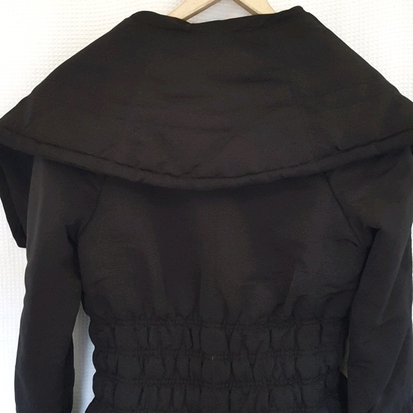 Zara Women's Med Black Light Quilted Jacket Coat - Picture 10 of 11